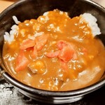 爽亭 - ミニカレー丼