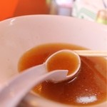 ラーメン 木曜日 - スープちょい残し