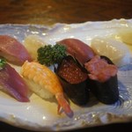 sushitsune - 上にぎり　１５７５円