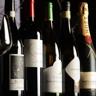 We also have a rich lineup of wine and non-alcoholic drinks◎Please enjoy your drink today.