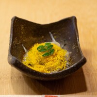 まつむら - 2023.5 白魚の自家製カラスミ掛け