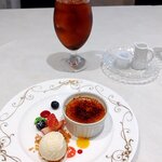 リストランテ ラ ソリア - ドルチェとアイスティー（2023.4）