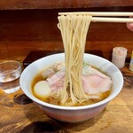 中華そば しば田 - 特製中華そば 1480円＋麺大盛り 180円