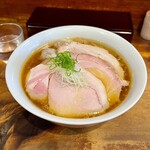中華そば しば田 - 特製中華そば 1480円＋麺大盛り 180円