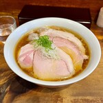 中華そば しば田 - 特製中華そば 1480円＋麺大盛り 180円