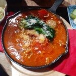 ナカガワ☆スエ食堂 - 牛もつのトマト煮込み(トリッパ)