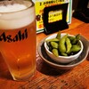 Yakitori Toriichi - 生ビールと枝豆