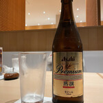 京田辺 水春亭 - ビールが美味い！(1本目)
