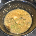 tsukememmushin - スープ割り投入