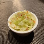 アルデバラン - 付け合わせのミニサラダ