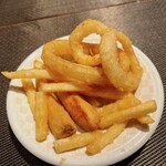 アルデバラン - オニオンリングも本当に美味しい！