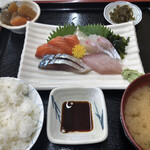 Genzou Honten - 刺身定食　850円