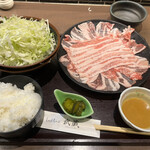 もち豚しゃぶしゃぶ - 