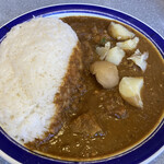 カリーライス専門店エチオピア - ジャガイモ投入