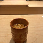 鮨 一二郎 - あられの赤だしでほっこり。