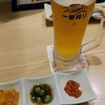 まぐろダイニング 美蔵 - 無料の生ビール＆つきだし