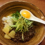 鳥そば 真屋 - 「ﾊﾊﾞﾈﾛ混ぜそば」