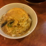 鳥そば 真屋 - 13　濃厚味噌そば〆飯