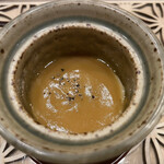 赤坂 鮨 ふる山 - 海老の茶碗蒸し