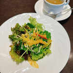 Cafe&Dining HARUHORO - サラダ（手作り味噌ドレッシング）