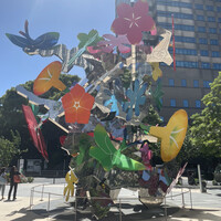 GARB CENTRAL - テラス外のオブジェ