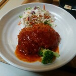 The University DINING - メインディッシュ 〜メンチカツ ミートソース
