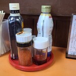 光栄軒 - 卓上調味料等