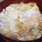 祇園八咫 かつふく - かつ丼。（アップ）