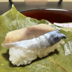 九和楽 - 基本の鯖　写真失敗…