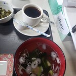 松家商店 - ホットコーヒー・お吸い物