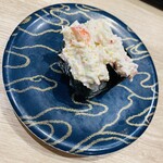 がってん寿司旬亭 - 「海鮮サラダ軍艦」198円税込み♫