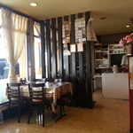 ゴウサハラ - テーブル席からの眺めは桜満開の頃は最高でしょうね・・・