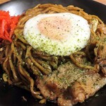 東京焼き麺スタンド - スーパー焼きそば，肉増量