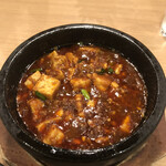 Ichigen - 四川風しびれる麻婆豆腐のアップ