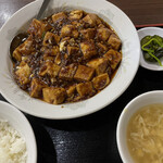 徳栄 - 麻婆豆腐定食　¥790