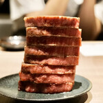 うし松 - 厳選タレ焼肉二種盛り合わせ