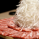 うし松 - 黒毛和牛頬肉のしゃぶしゃぶ