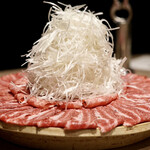 うし松 - 黒毛和牛頬肉のしゃぶしゃぶ