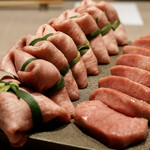 うし松 - 名物“縛りタン”　特選黒毛和牛タン元