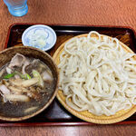 小山屋 - 国産豚の肉汁うどん（800円）＋大盛り（150円）