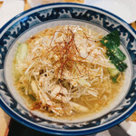 恵比寿餃子 大豊記 - 国産鶏と国産葱の旨塩ラーメン