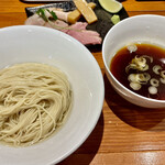 麺屋 真心 - 鴨の昆布水つけ麺　1200円