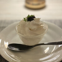 BALCONE SHIBUYA - 鱈のエスプーマ キャビア添え