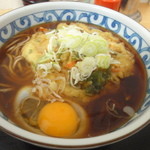 かき揚玉子そば