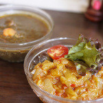 黒猫茶房 - ２種カレーランチ