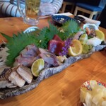 鮨工房 ながまさ - お造り盛り合わせ