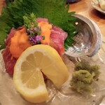 鮨工房 ながまさ - 雲丹乗せ