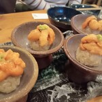 鮨工房 ながまさ - 雲丹