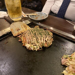 Okonomiyaki Monja Ueno Guriguri - 牛すじ