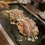 Okonomiyaki Monja Ueno Guriguri - スペシャル、明太チーズ